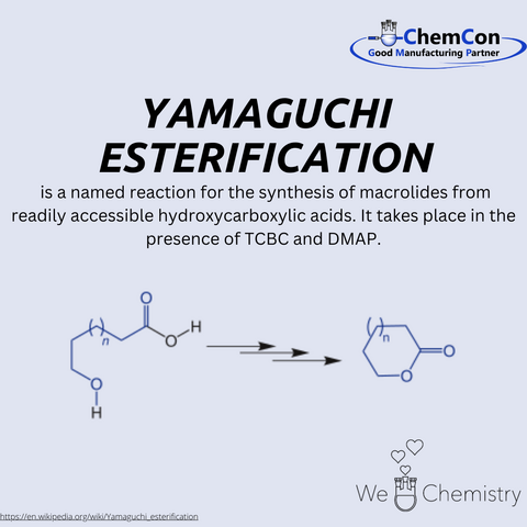 Schematic representation of the Yamaguchi esterification